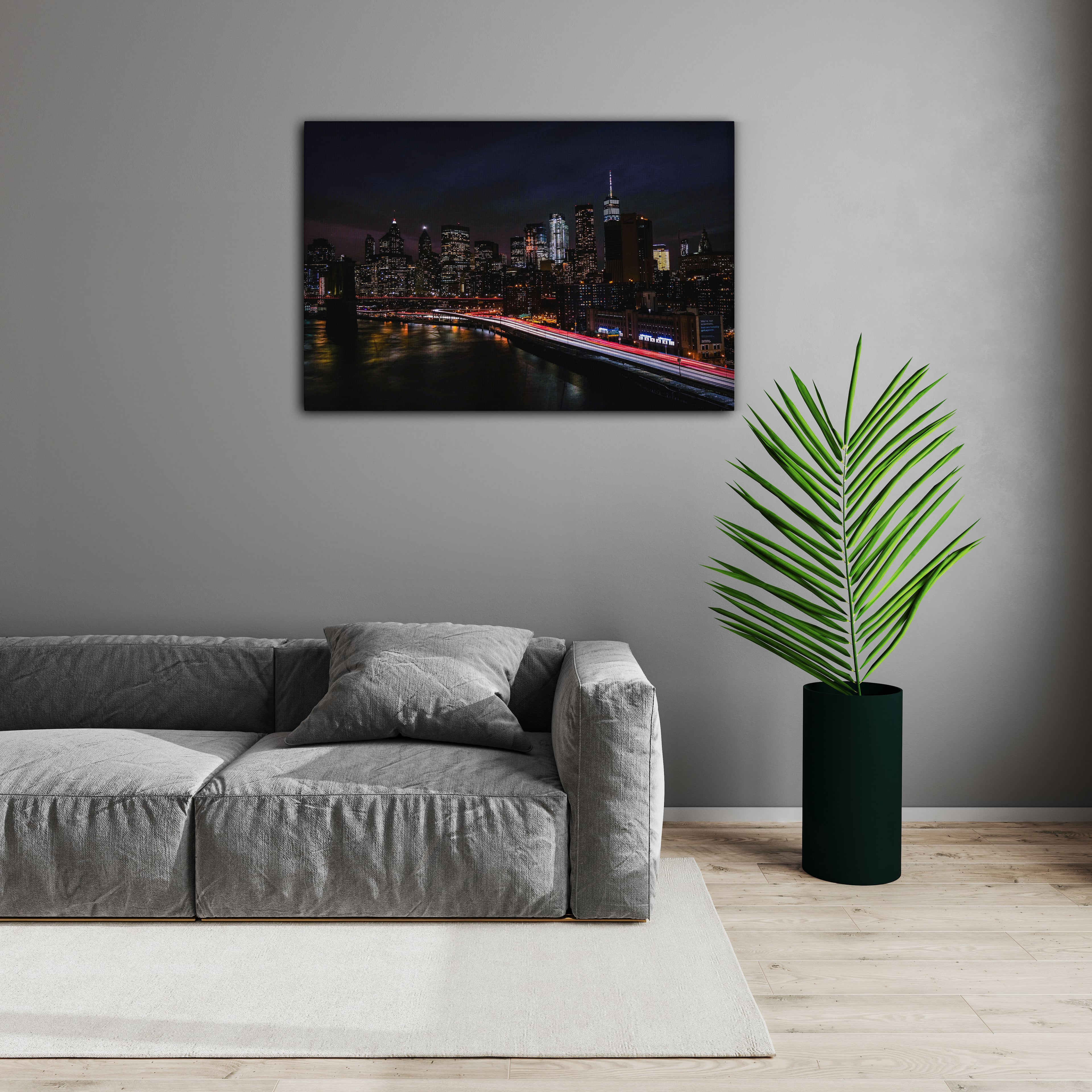 New York Şehri Kanvas Tablo